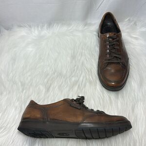 Mephisto Brown Leather Lace Up Shoes Sz 9.5